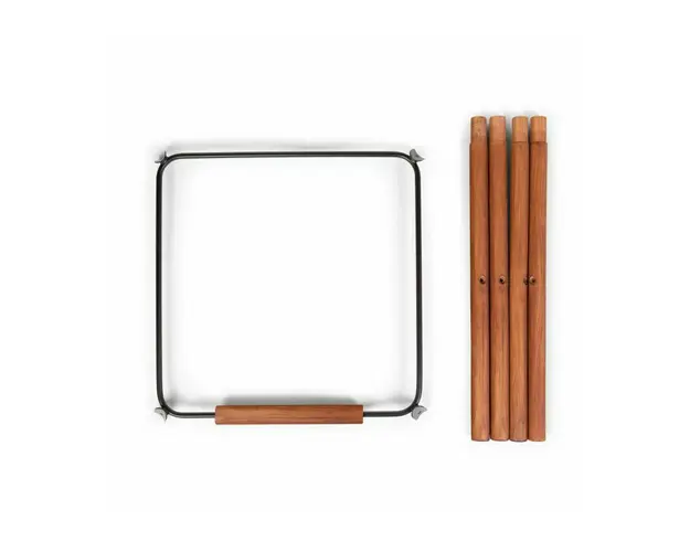 Set picioare cu suport pentru scaun de masa Childhome Evolu Nuc/Negru