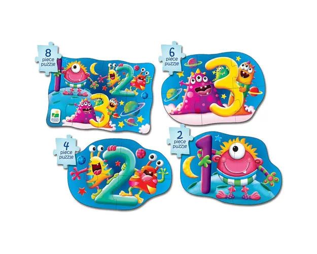 Set Primele Mele 4 Puzzle-Uri 123