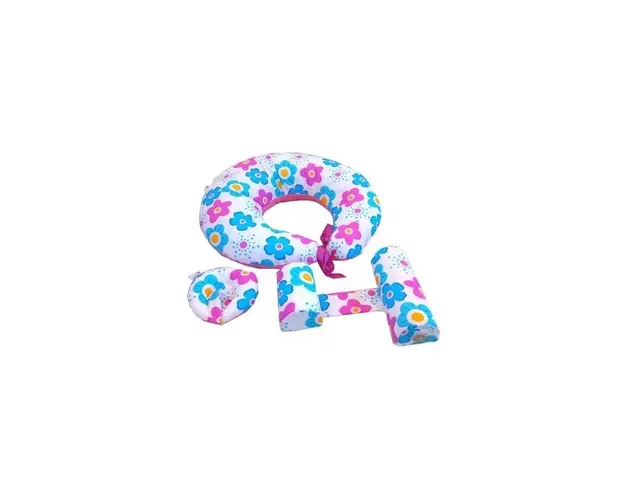 Set primele perne ale bebelusului Deluxe - floricele