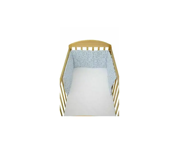 KidsDecor - Set protectii patut 60 x 120 cm Baby Bear albastru