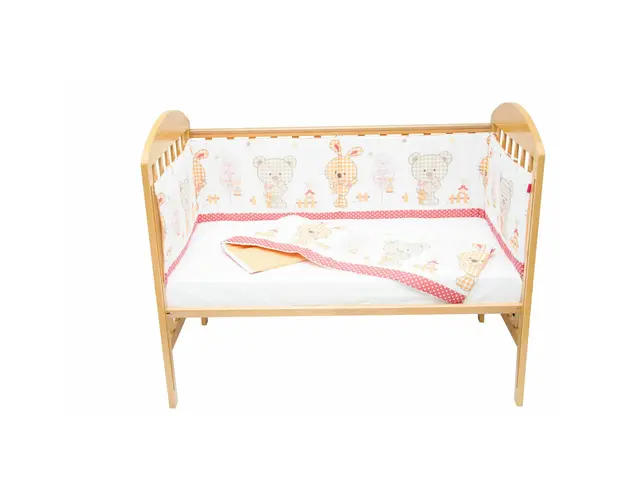 Set protectii patut Sweet Dreams, din bumbac, 70x140 cm