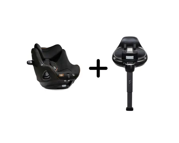 Set scaun auto rotativ i-Size i-Harbour Signature Eclipse, 40-105 cm + Baza i-Size i-Base Encore, testat ADAC si certificat R129