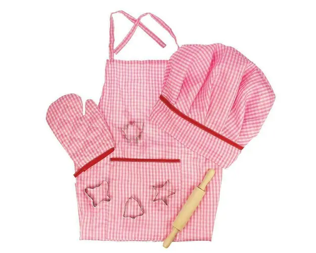 Set sortulet si accesorii roz