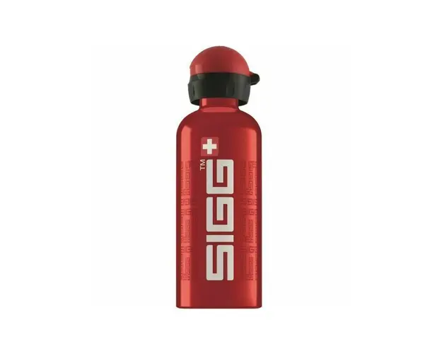 Sigg - Bidon nature 600 ml din Aluminiu, Rosu