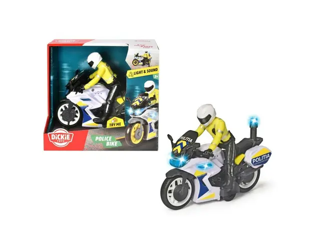 Simba - MOTOCICLETA DE POLITIE 17CM