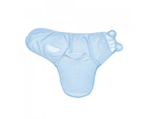 Sistem de infasare din bumbac 0-3 luni BabyJem Swaddle (Culoare: Gri)