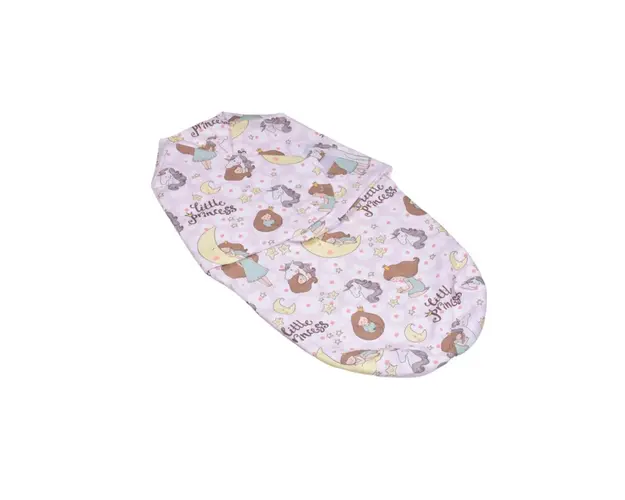 Sistem de infasat bumbac 100% model printese 0-3 luni