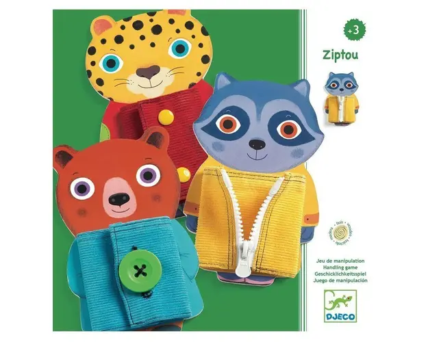 Djeco - Sisteme de inchidere, Haine colorate