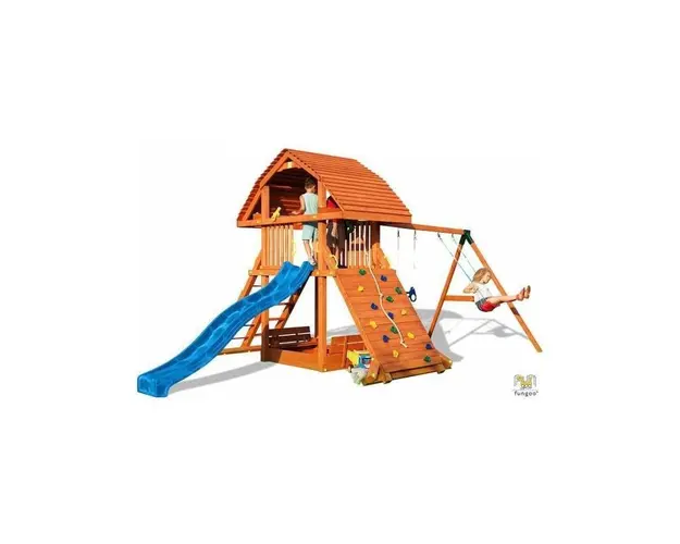 Fungoo - Spatiu de joaca Giant cu leagane