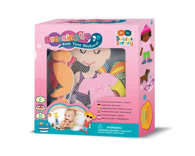 Stickere Imbracaminte - set de joaca pentru baie