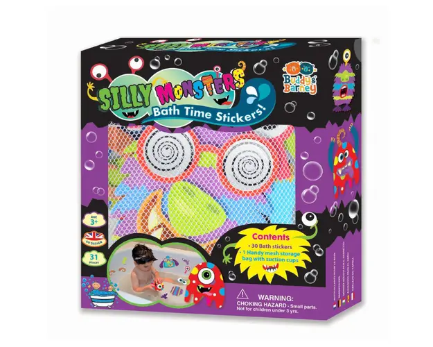 Stickere Monstruleti - set de joaca pentru baie