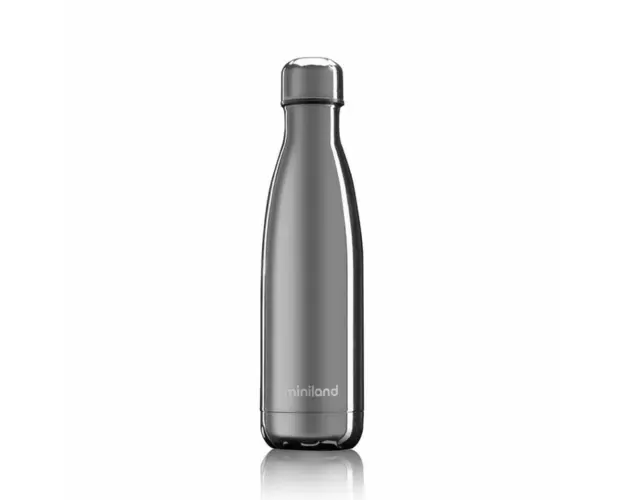 Sticla termos lichide Deluxe 500 ml Silver Miniland