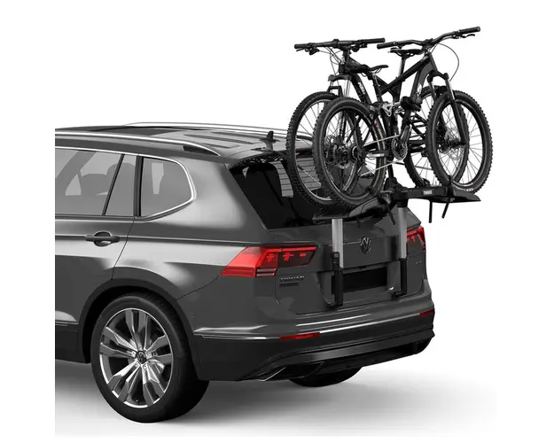 Suport bicicleta Thule OutWay Platform 2 cu prindere pe haion pentru 2 biciclete