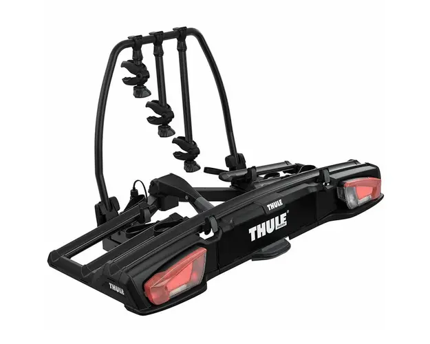 Suport pentru 3 biciclete Thule VeloSpace 939 XT3 cu prindere pe carligul de remorcare (13pini) Negru