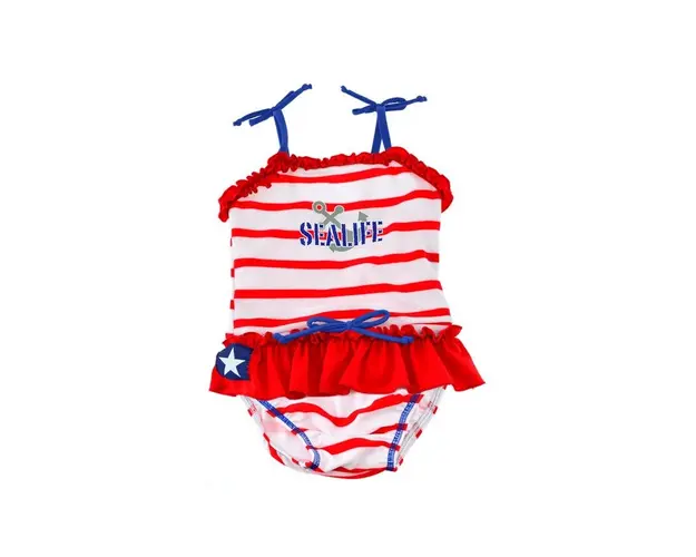 Swimpy - Costum de baie SeaLife red marime L