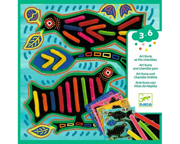 Djeco - Tablouri cu sarma plusata , Super soft