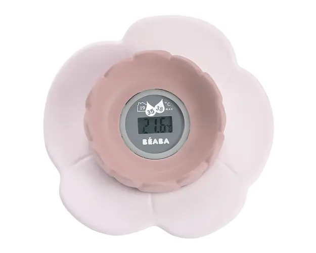 Termometru digital de camera si baie Beaba Lotus Old Pink