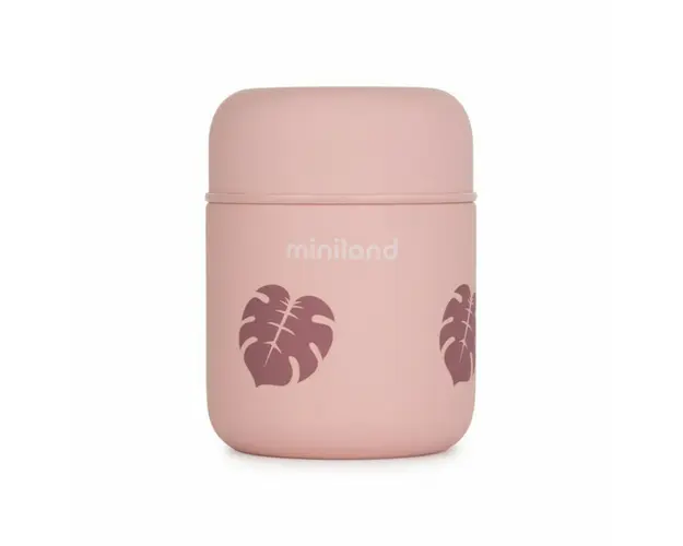 Termos mancare solida Mini Terra Leaves 280 ml Miniland