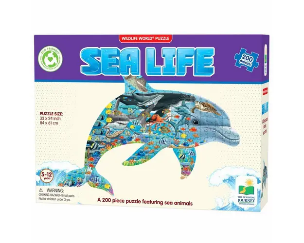 THE LEARNING JOURNEY - PUZZLE ANIMALE MARINE 200 PIESE