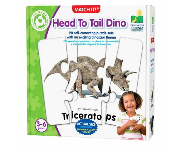 THE LEARNING JOURNEY - PUZZLE POTRIVESTE CORPUL DINOZAURILOR