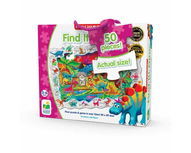 THE LEARNING JOURNEY - PUZZLE SI JOC DINOZAURI