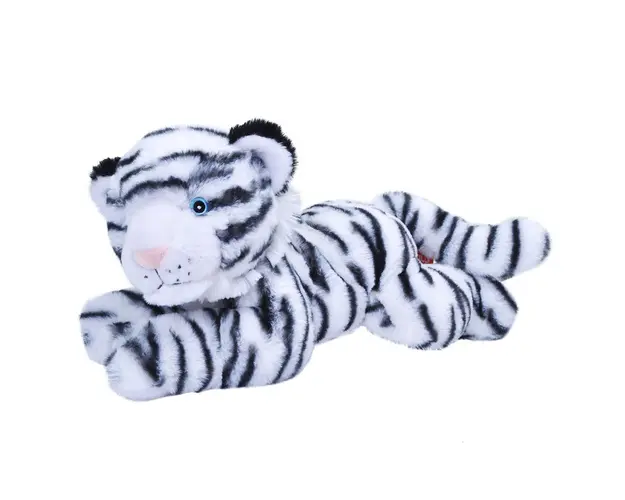 Wild republic - Tigru Alb Ecokins - Jucarie Plus 30 cm