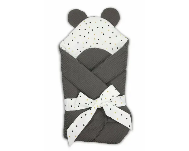 Tiny star - Paturica de Infasat BabyHorn Sweet Confetti Graphite