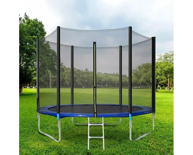 Set Trambulina 305 cm cu plasa si scarita In One IO0029