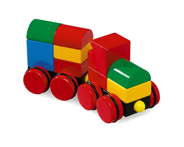 Brio - Tren Magnetic Cu Roti Rosii