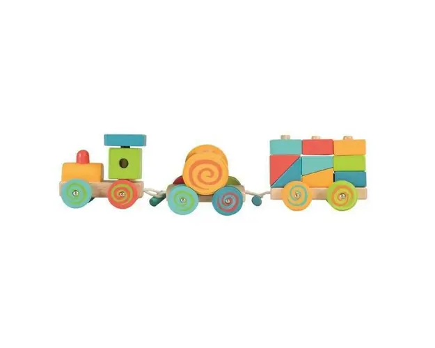 Egmont toys - Set de constructie Trenulet cu cuburi