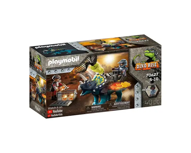 Playmobil - Triceratops - Batalia Pentru Piatra Legendara