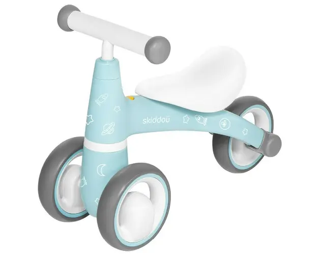 Tricicleta Skiddou Berit Ride-On, Sky High, Bleu