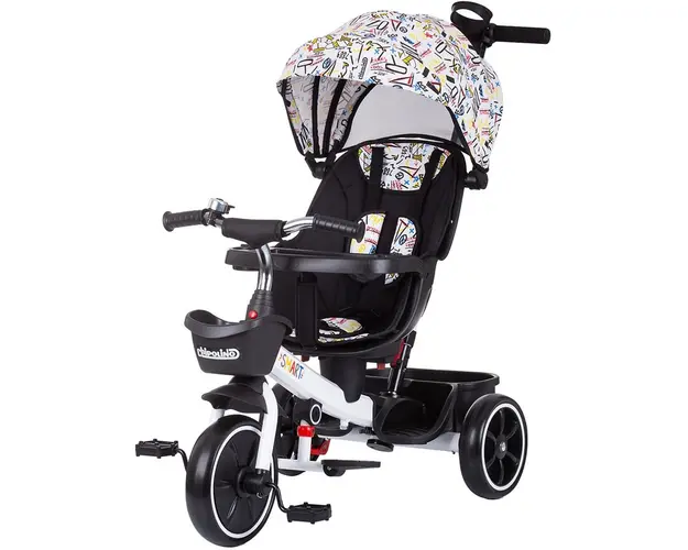 Tricicleta Chipolino Smart cu sezut reversibil white