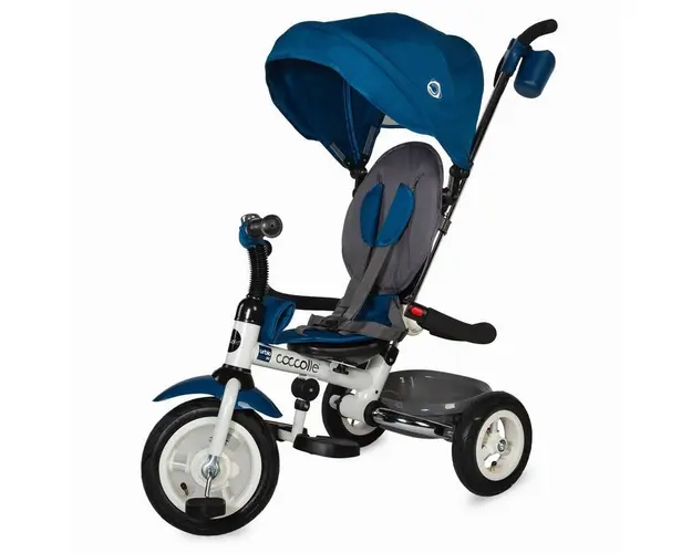 Tricicleta Coccolle Urbio Air Albastru