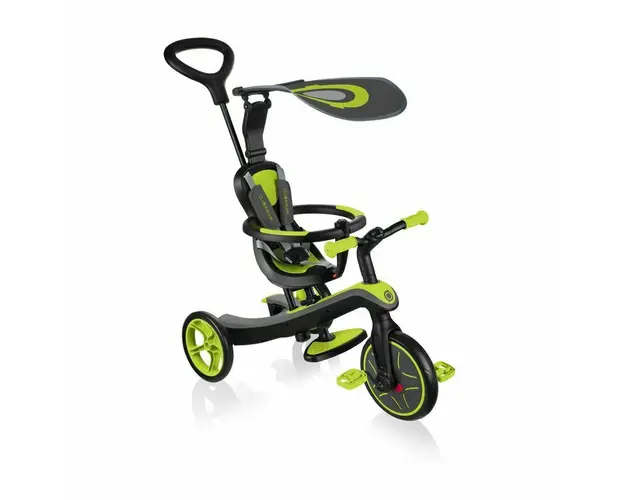 Tricicleta Globber Explorer 4 in 1 verde