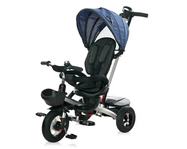 Tricicleta copii, Lorelli, Zippy Air, control parental, 12-36 luni, Sapphire