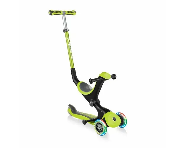 Trotineta Globber Go-Up 4 in 1 Deluxe Lights Verde