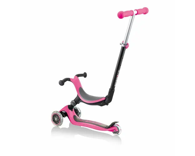 Trotineta Globber Go-Up 4 in 1 Pliabila culoare roz