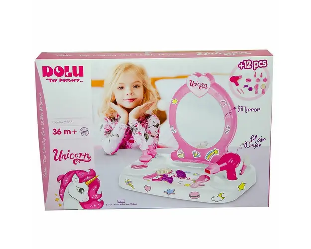 Trusa pentru machiaj - Unicorn
