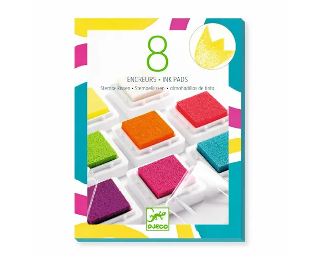 Tusiere colorate pentru stampile, Djeco