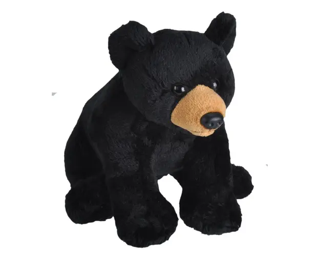 Wild republic - Jucarie din plus interactiva Urs , Cu sunet, Negru