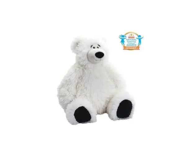 Urs polar Snuggleluvs - Jucarie Plus Wild Republic 38 cm