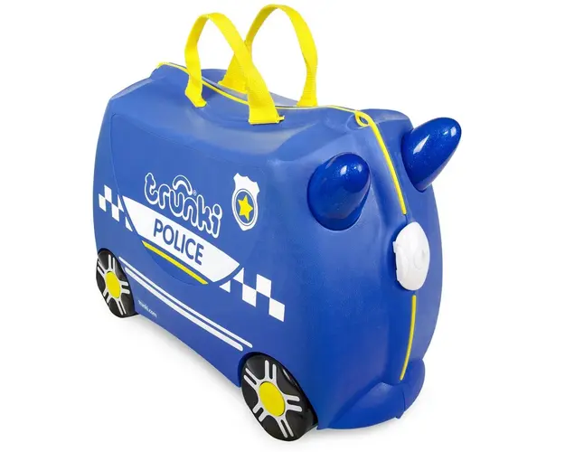 Trunki - Valiza Percy Masina de politie Cu roti