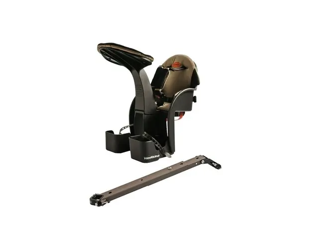 Scaun bicicleta copii Deluxe, Pozitie montare Centru, 15 Kg WeeRide WR03