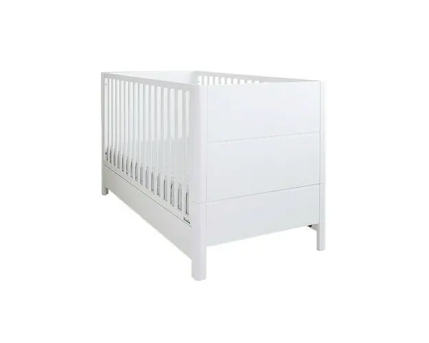 Woodies - Patut din lemn masiv 140x70 Transformabil pentru Bebe si Junior Smooth