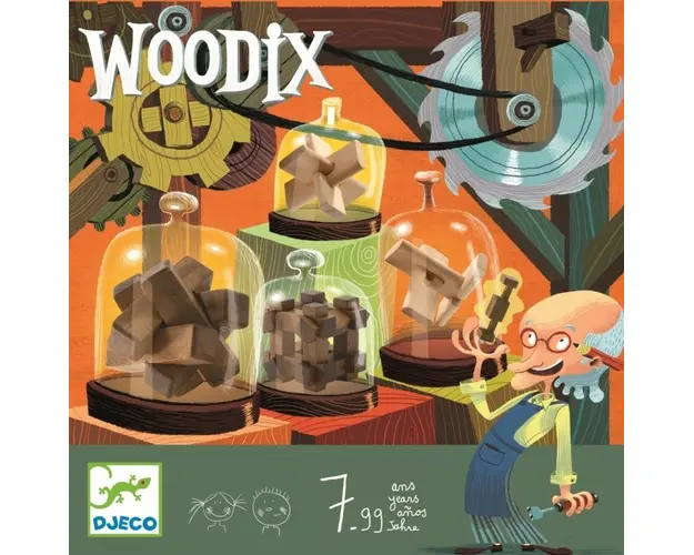 Djeco - Jocuri logice din lemn Woodix