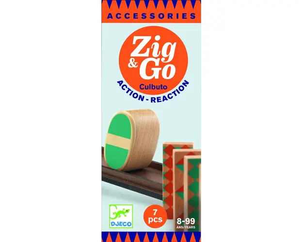 Djeco - Zig & Go - Culbuto, Rampa set 7 piese