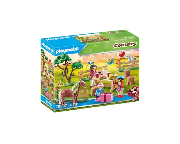 Playmobil - Ziua Copiilor La Ferma Poneilor