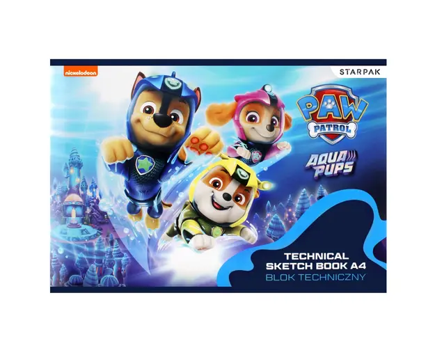 Bloc desen tehnic, Starpak Paw Patrol, A4
