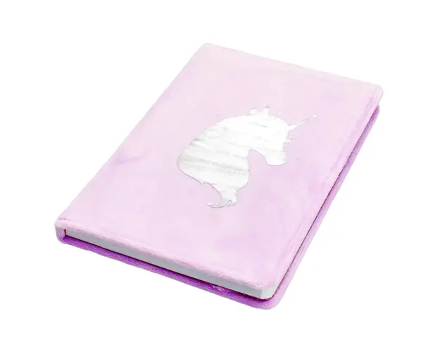 Agenda A5 cu coperta plus, unicorn 
